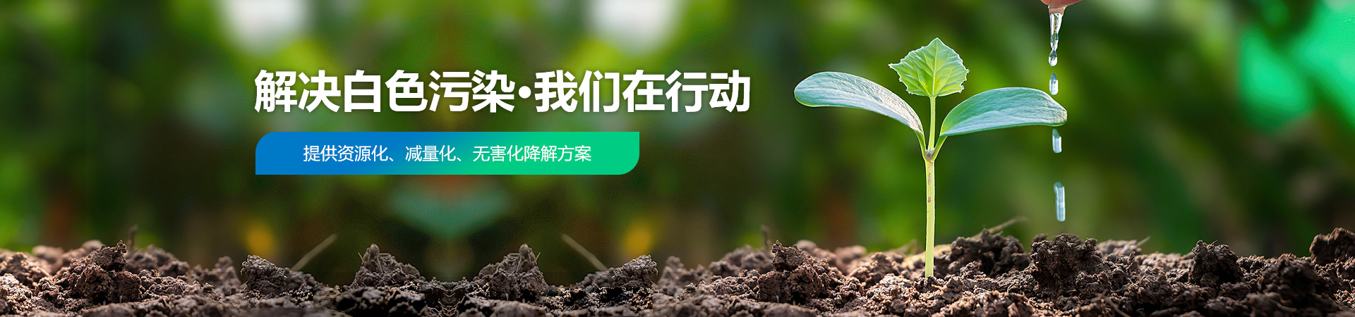 恒昌泰：解决白色污染 我们在行动